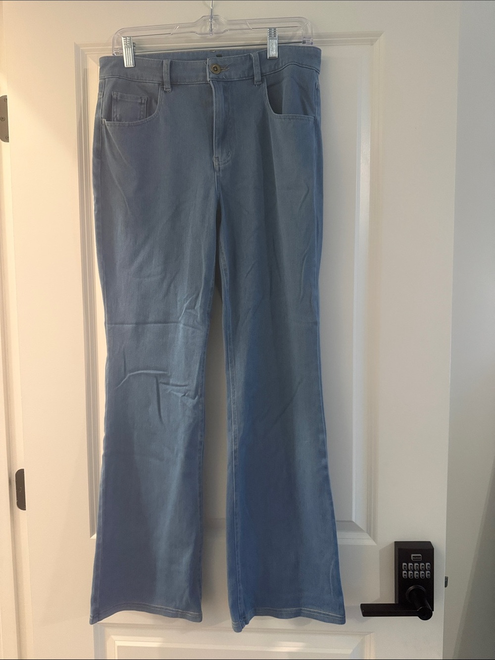 Light Blue Women’s Flared Jeans